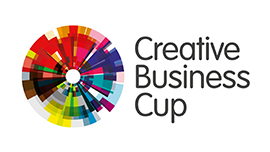 Logo Creative Business Cup; Link zur Seite des Wettbewerbs Creative Business Cup