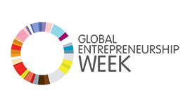 Logo Global Entrepreneurship Week Woman